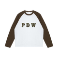 Color-Blocked Raglan Long-Sleeve