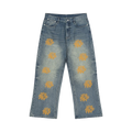 PDW VINTAGE Wash Wide Leg Jeans