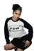 Raw-Hem Color-Block Raglan Crop Sweatshirt