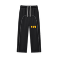 Contrast-Stitched Fleece Sweatpants