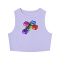 Women's Tight Crewneck Crop Tank Top