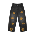 Sunfade Vintage Wash Barrel Leg Jeans