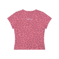 PDW Ladies Leopard Crop T-Shirt