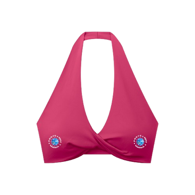 PDW Women's Pleated Halter  Bra
