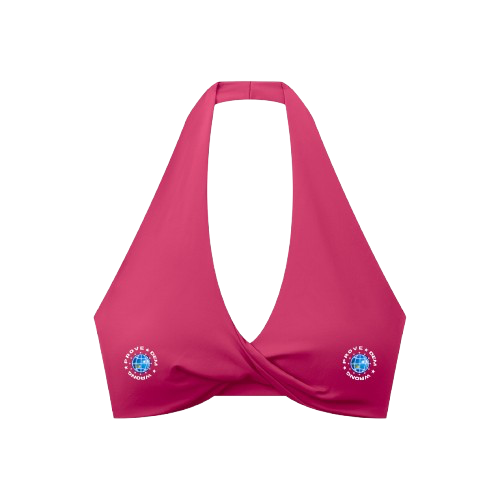 PDW Women's Pleated Halter  Bra