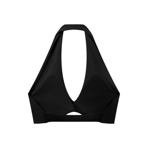 PDW Women's Pleated Halter  Bra