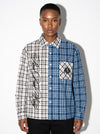 Plaid Color Block Shirt