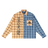 Plaid Color Block Shirt