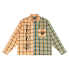 Plaid Color Block Shirt