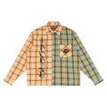 Plaid Color Block Shirt