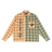 Plaid Color Block Shirt